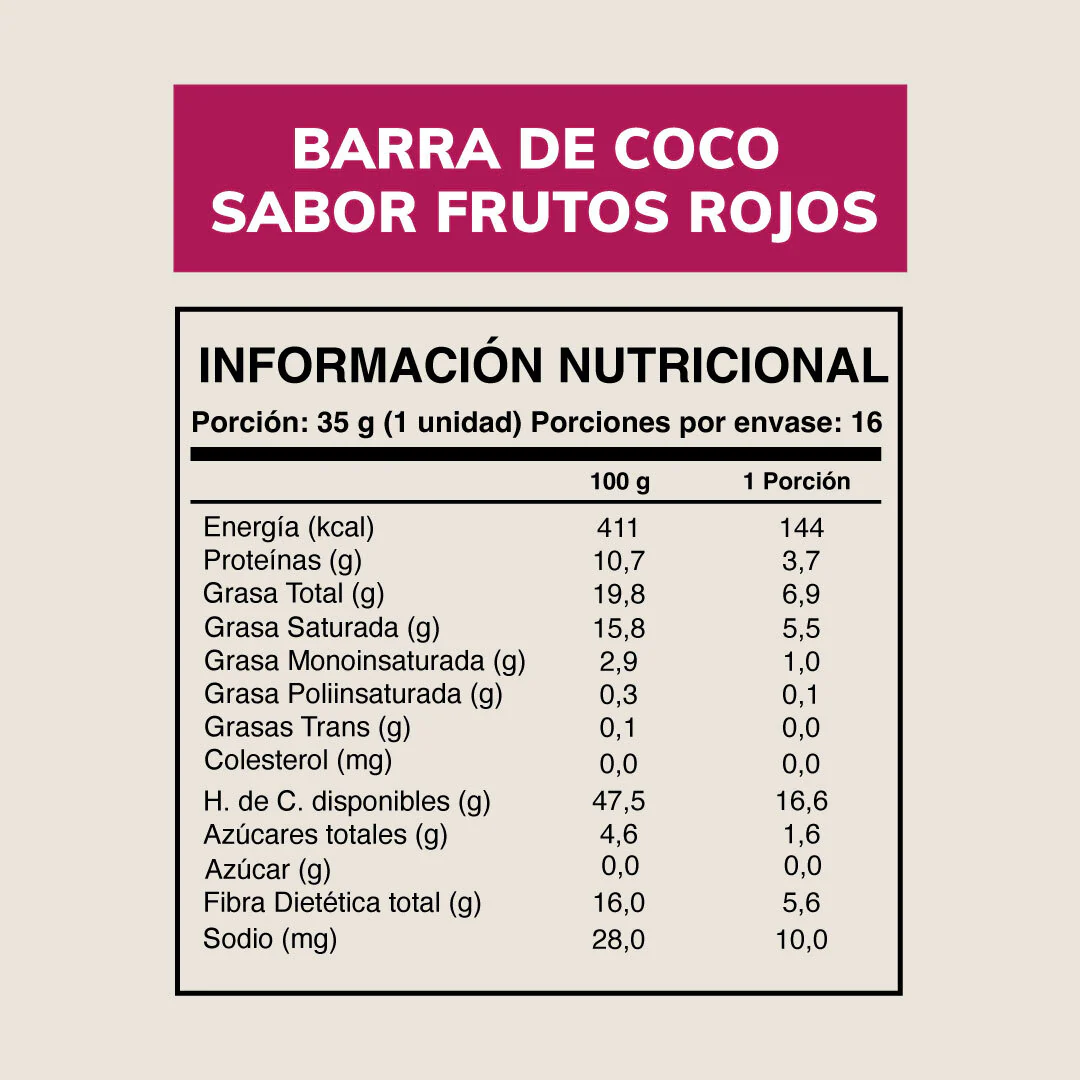Wild Fit Coco Berries 16 unidades - Image 3